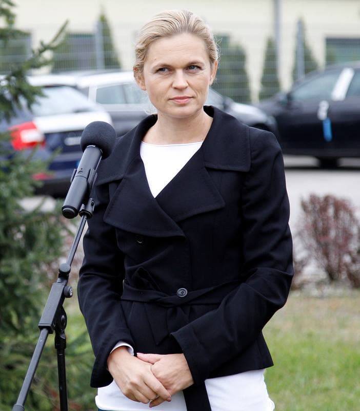 Barbara Nowacka. Press Conference. 08.10.2015