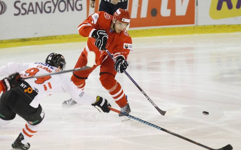 Ice Hockey. Euro Ice Hockey Challenge. Poland - Austria. 07.11.2015