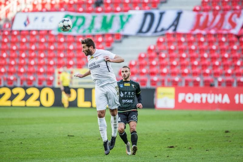 Football. Fortuna I Liga. GKS Tychy - Puszcza Niepolomice. 08.11.2020