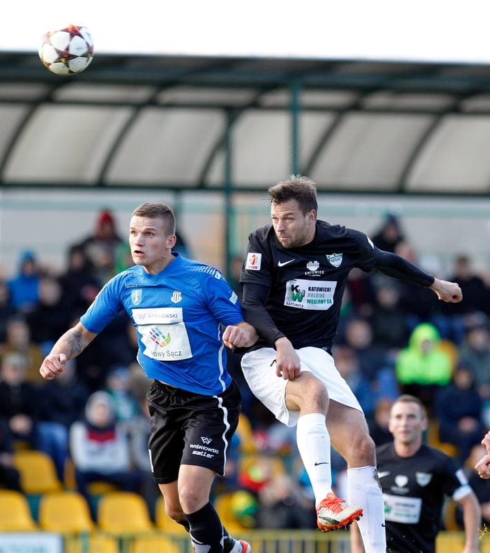 Football. I Liga. Rozwoj Katowice - Sandecja Nowy Sacz. 14.11.2015