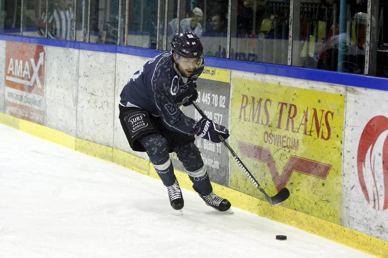 Ice Hockey. Polska Hokej Liga. Unia Oswiecim - MH Automatyka Gdansk. 01.02.2018
