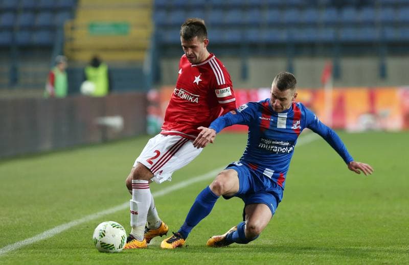 Football. PKO BP Ekstraklasa. Wisla Krakow - Podbeskidzie Bielsko Biala. 27.02.2016