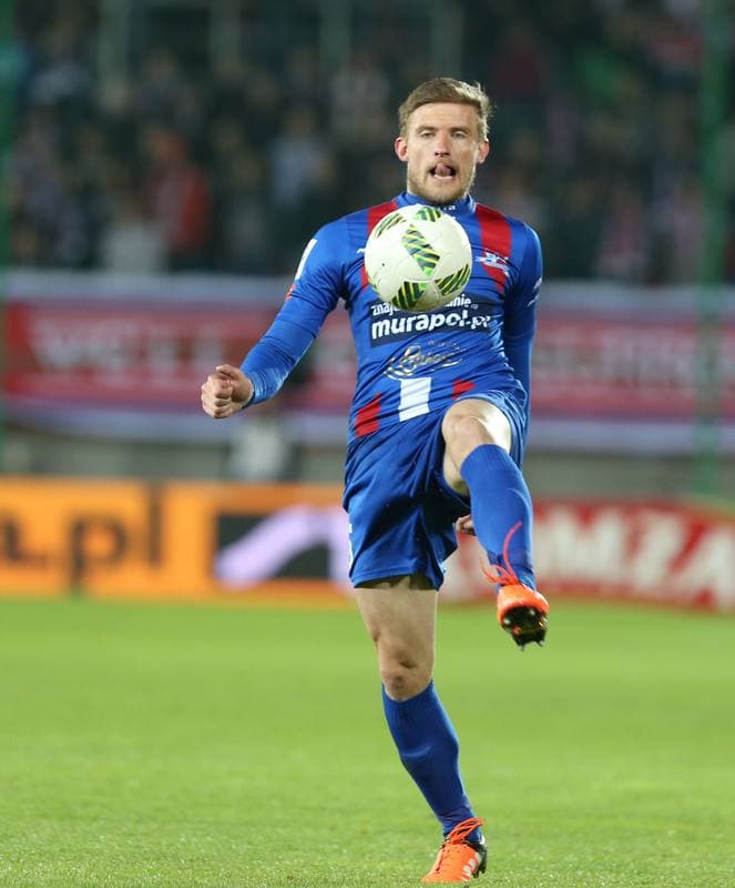 Football. Ekstraklasa. Gornik Zabrze - Podbeskidzie Bielsko-Biala. 20.04.2016