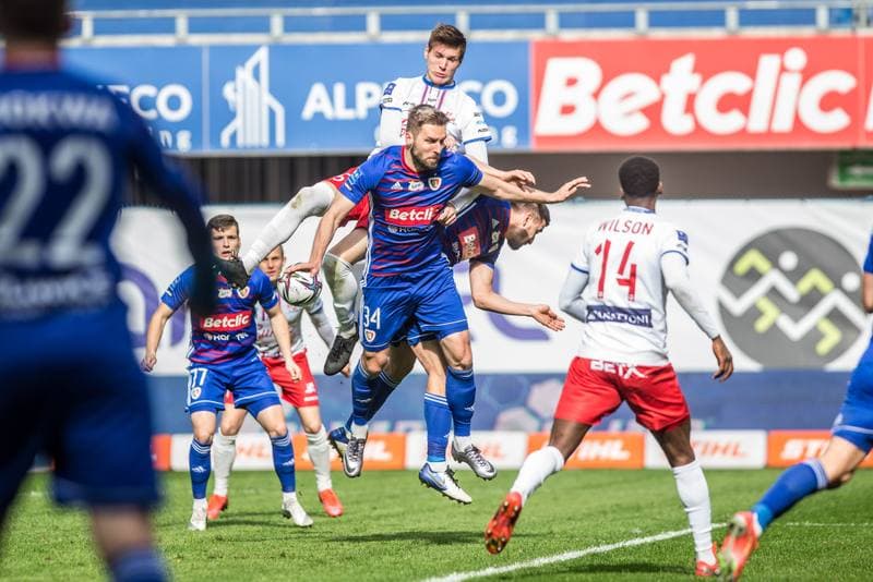 Football. PKO BP Ekstraklasa. Piast Gliwice - Podbeskidzie Bielsko-Biala. 03.05.2021