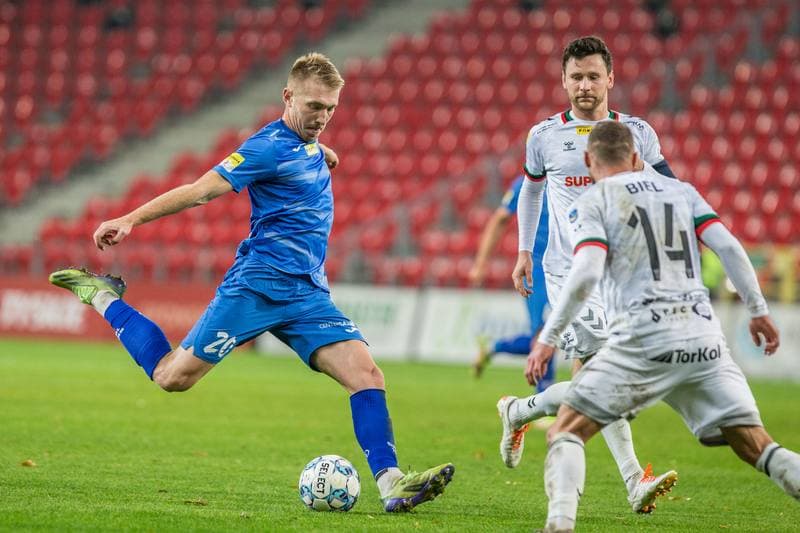 Football. Fortuna I Liga. GKS Tychy - Skra Czestochowa. 23.10.2021