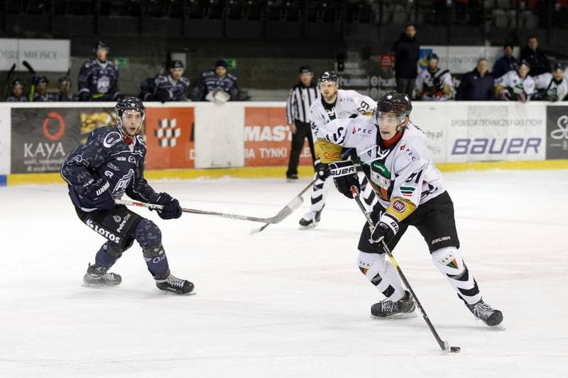 Ice Hockey. Polska Hokej Liga. GKS Tychy - MH Automatyka Gdansk. 08.01.2019