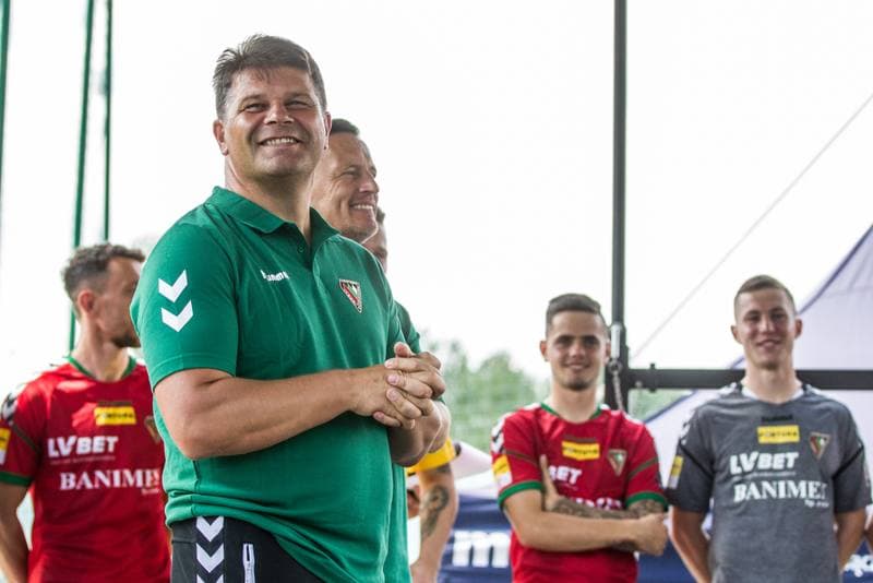 Football. Zaglebie Sosnowiec. Team Presentation. 20.07.2019