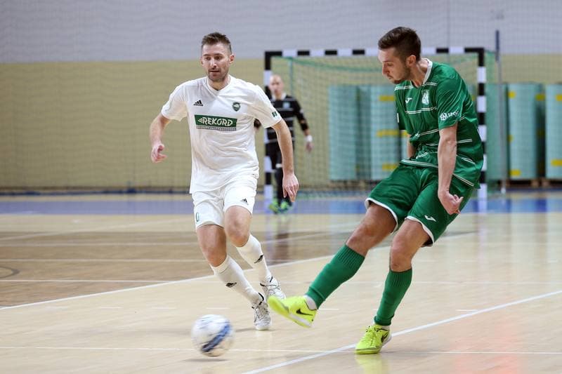 Futsal. Ekstraklasa. AZS US Katowice - Rekord Bielsko-Biala. 25.10.2017