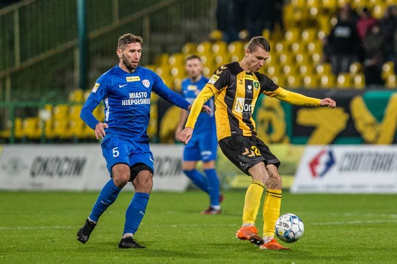 Football. Fortuna I Liga. GKS Katowice - Puszcza Niepolomice. 23.10.2021