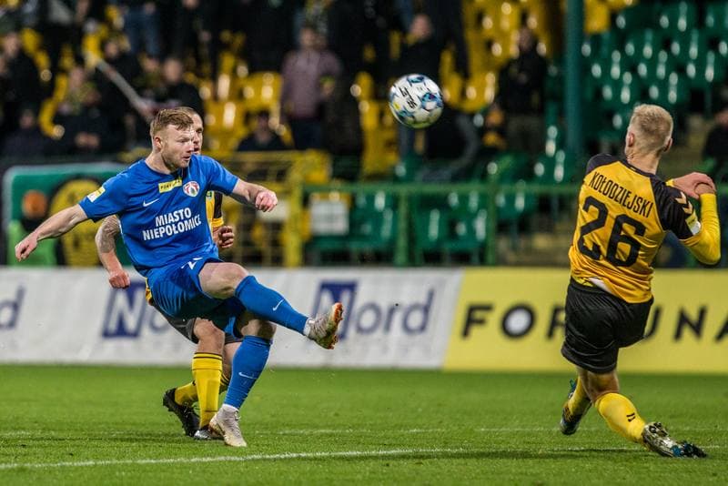 Football. Fortuna I Liga. GKS Katowice - Puszcza Niepolomice. 23.10.2021