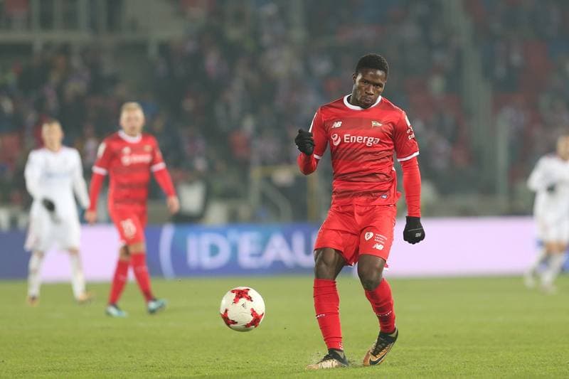 Football. Lotto Ekstraklasa. Gornik Zabrze - Lechia Gdansk. 08.12.2017