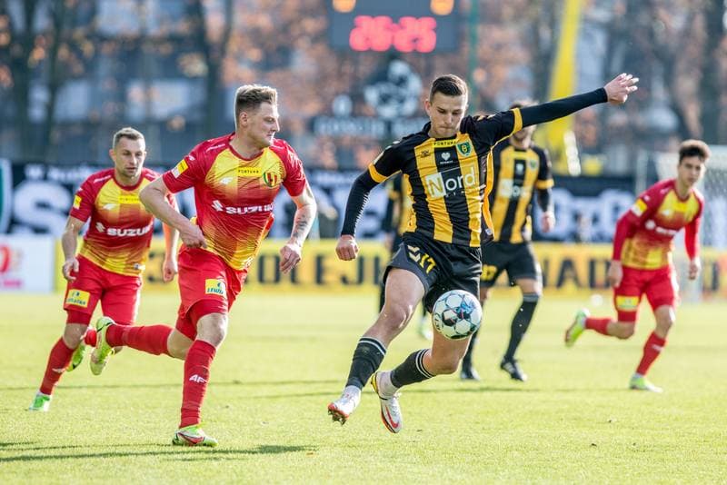 Football. Fortuna I Liga. GKS Katowice - Korona Kielce. 06.11.2021