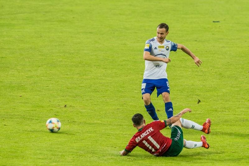 Football. Fortuna I Liga. Zaglebie Sosnowiec - Stal Mielec. 17.07.2020