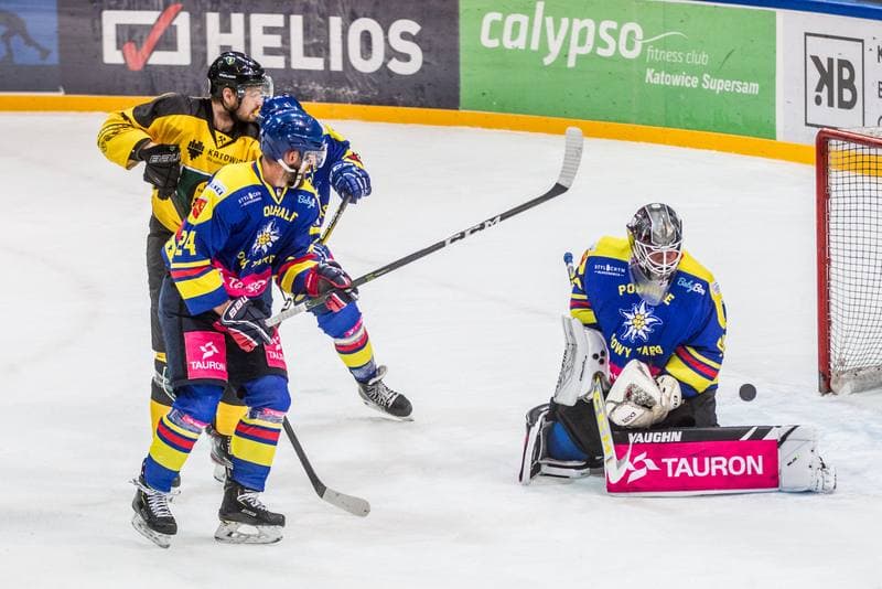 Ice Hockey. Polska Hokej Liga. GKS Katowice - Tauron Podhale Nowy Targ. 10.11.2020