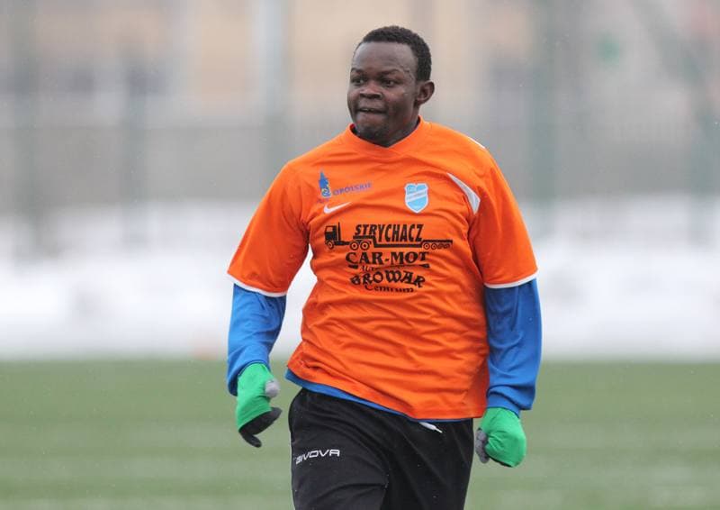 Football. Sparing. Gornik Zabrze - LZS Piotrowka. 25.01.2013