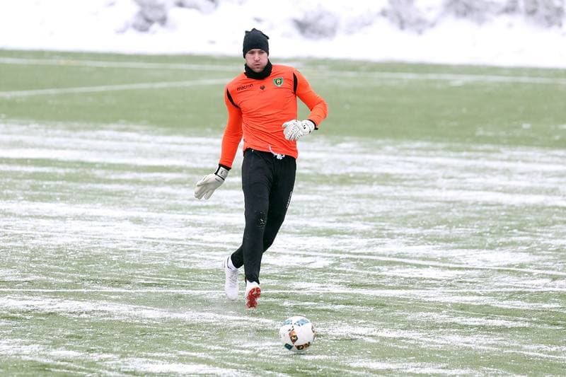 Football. Sparing. GKS Katowice - Fotbal Trinec. 25.01.2019