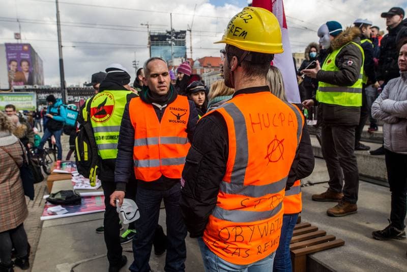 Events. March of Free People. Katowice. 06.03.2021