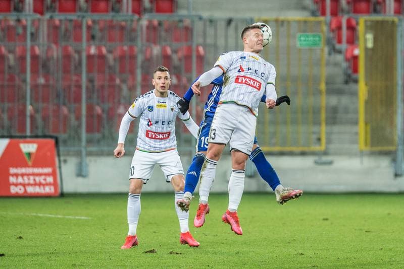 Football. Fortuna I Liga. GKS Tychy - Miedz Legnica. 21.11.2020