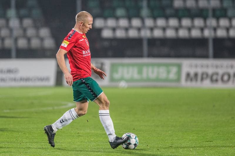 Football. Fortuna I Liga. Zaglebie Sosnowiec - Miedz Legnica. 12.12.2020