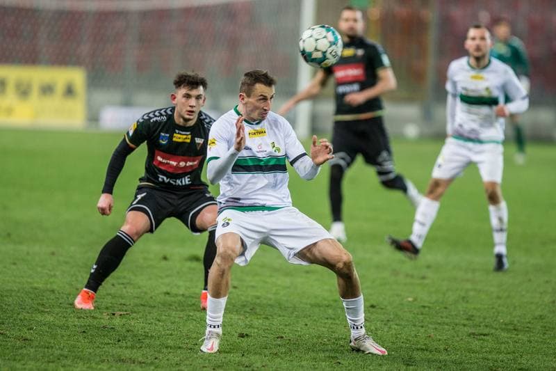 Football. Fortuna I Liga. GKS Tychy - GKS Belchatow. 20.03.2021
