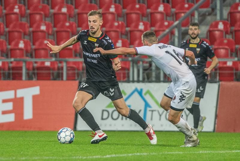 Football. Fortuna I Liga. GKS Tychy - Chrobry Glogow. 16.09.2021