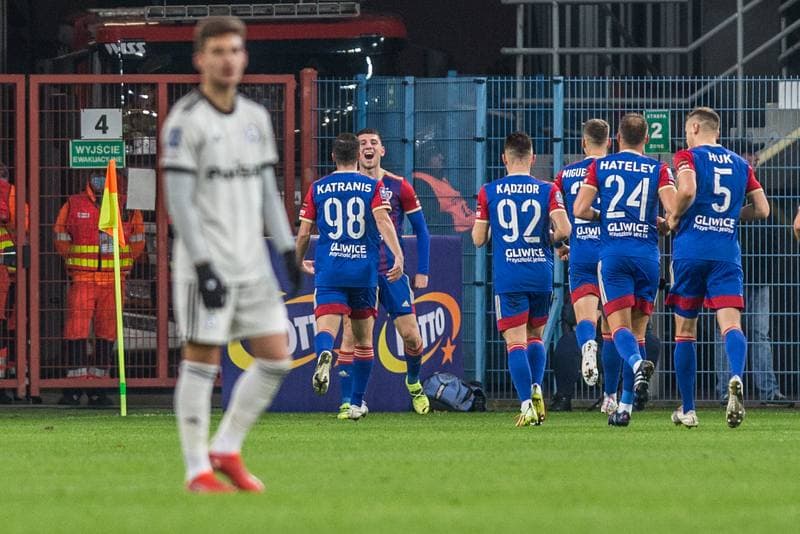 Football. PKO BP Ekstraklasa. Piast Gliwice - Legia Warsaw. 24.10.2021