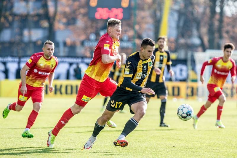 Football. Fortuna I Liga. GKS Katowice - Korona Kielce. 06.11.2021