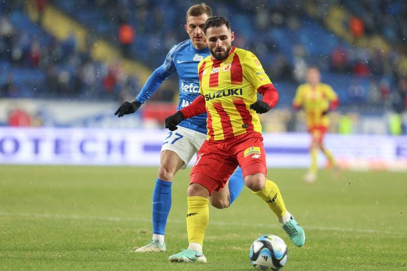 Football. PKO BP Ekstraklasa. Ruch Chorzow - Korona Kielce. 26.11.2023
