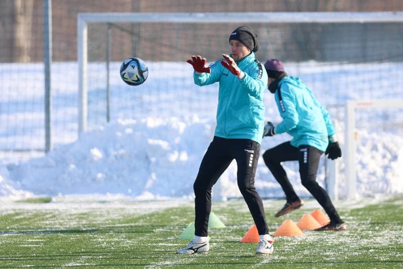 Football. Gornik Zabrze. Training. 10.01.2024