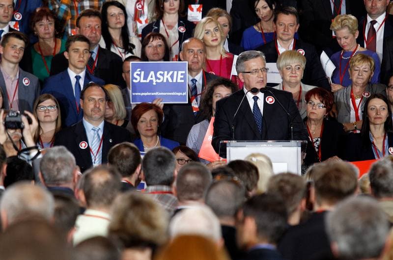 Bronislaw Komorowski. Election Convention. 18.05.2015
