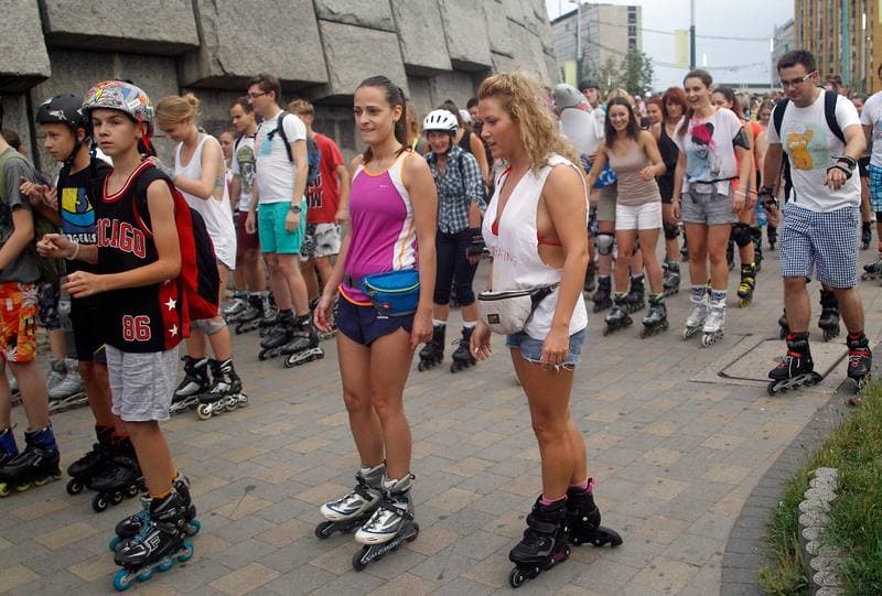 Inline Skating. Silesia Night Skating. Katowice. 23.07.2015