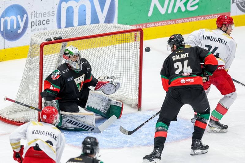 Ice Hockey. Tauron Hokej Liga. Zaglebie Sosnowiec - GKS Tychy. 20.12.2023
