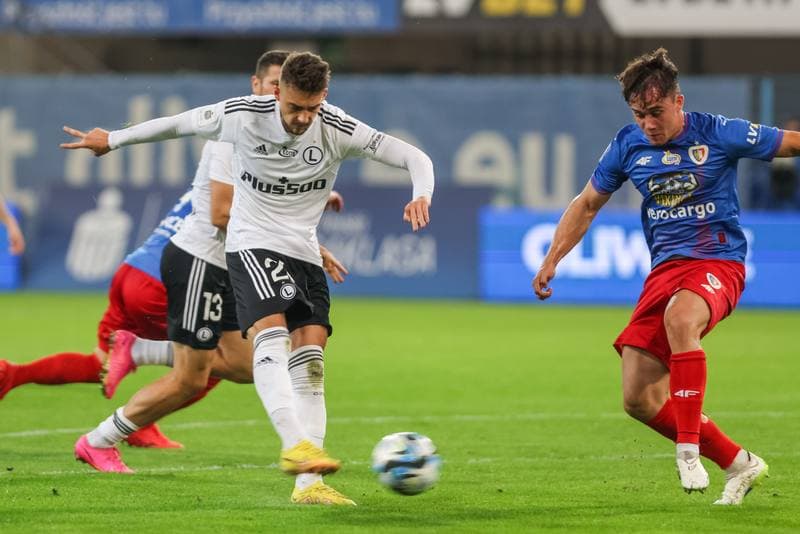 Football. PKO BP Ekstraklasa. Piast Gliwice - Legia Warsaw. 16.09.2023
