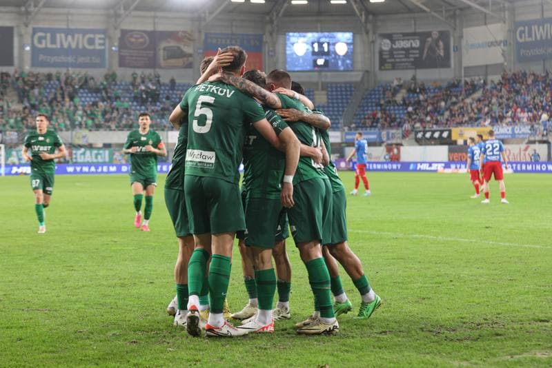 Football. PKO BP Ekstraklasa. Piast Gliwice - Slask Wroclaw. 30.03.2024