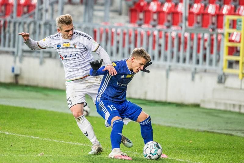 Football. Fortuna I Liga. GKS Tychy - Miedz Legnica. 21.11.2020