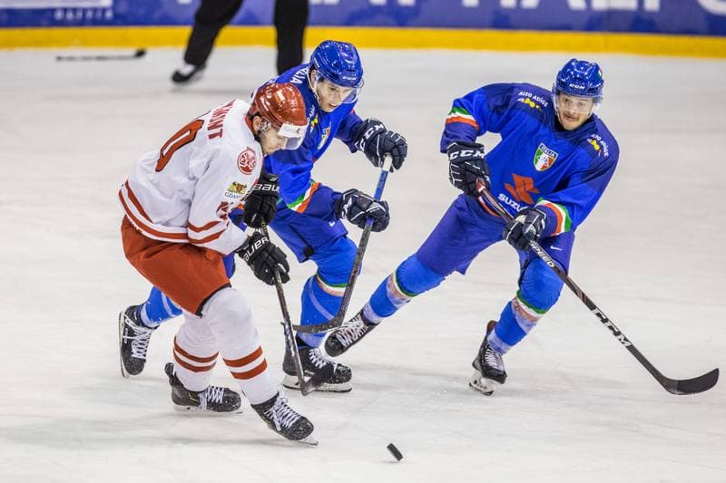 Ice Hockey. Euro Ice Hockey Challenge. Poland - Italy. 09.11.2019