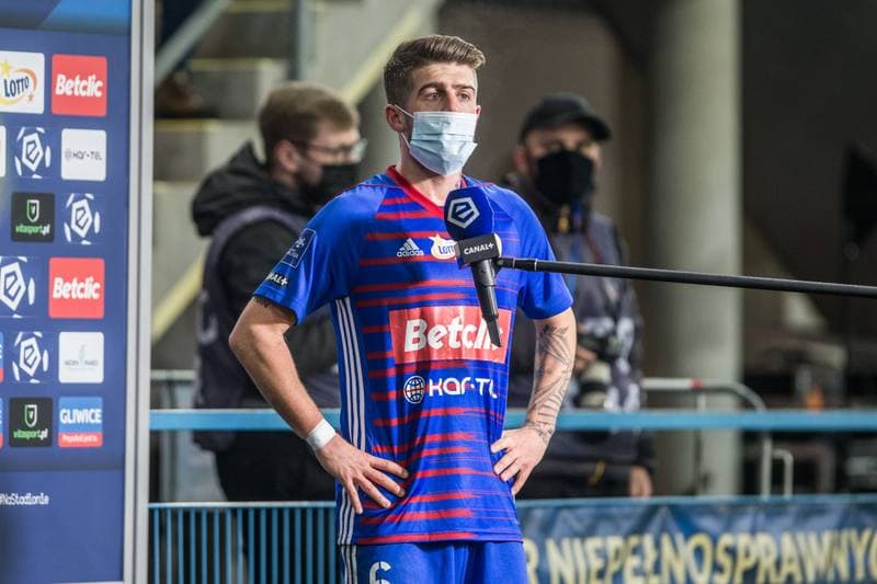 Football. PKO BP Ekstraklasa. Piast Gliwice - Warta Poznan. 22.02.2021