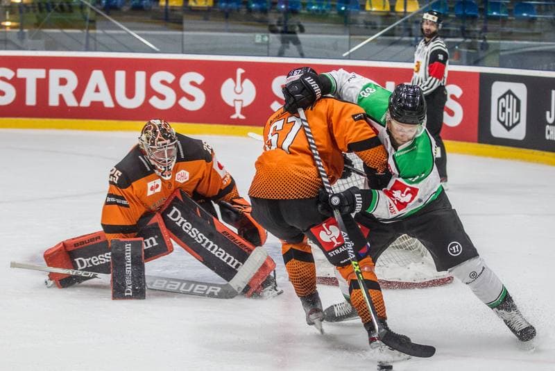 Ice Hockey. Champions Hockey League. JKH GKS Jastrzebie - Frisk Asker. 05.10.2021