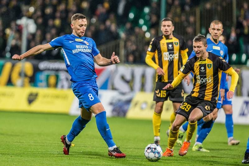 Football. Fortuna I Liga. GKS Katowice - Puszcza Niepolomice. 23.10.2021