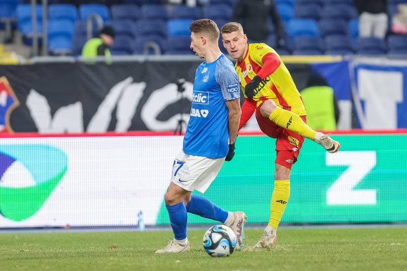 Football. PKO BP Ekstraklasa. Ruch Chorzow - Korona Kielce. 26.11.2023