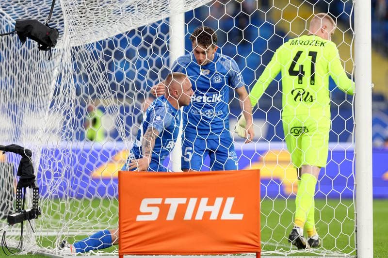 Football. PKO BP Ekstraklasa. Ruch Chorzow - Lech Poznan. 03.05.2024