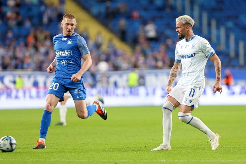 Football. PKO BP Ekstraklasa. Ruch Chorzow - Lech Poznan. 03.05.2024