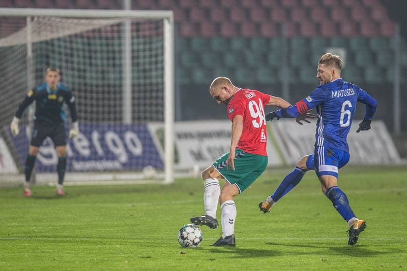 Football. Fortuna I Liga. Zaglebie Sosnowiec - Miedz Legnica. 12.12.2020