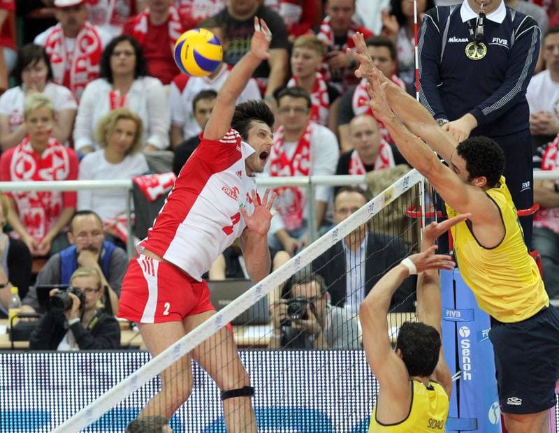 Volleyball. World League. Poland - Brazil. 03.06.2012