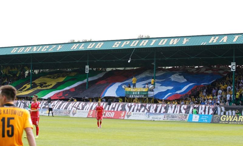 Football. I Liga. GKS Katowice - Widzew Lodz. 02.08.2014