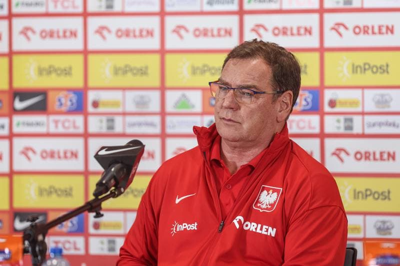 Football. Poland national team. Press Conference. 06.10.2025