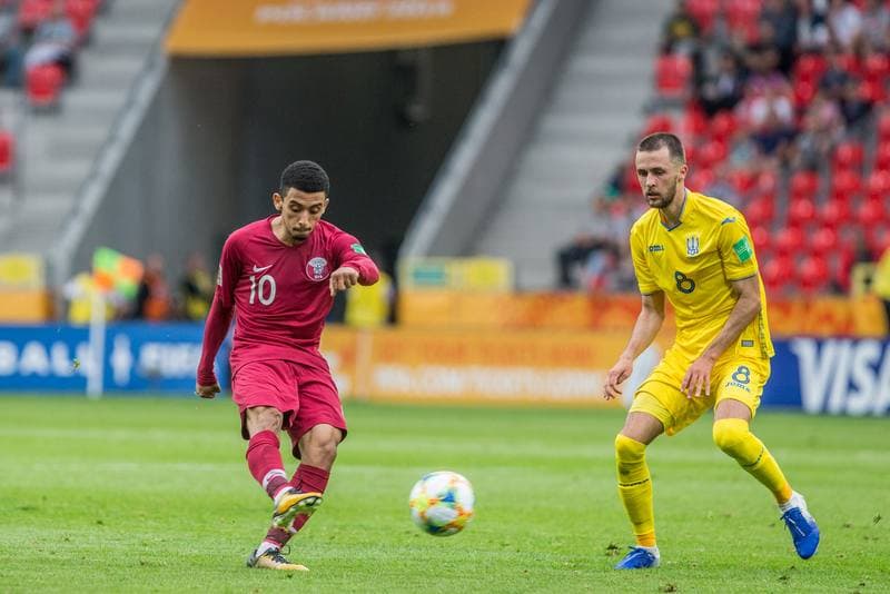 Football. FIFA U-20 World Cup. Qatar - Ukraine. 27.05.2019