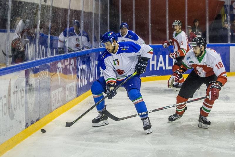 Ice Hockey. Euro Ice Hockey Challenge. Italy - Hungary. 08.11.2019