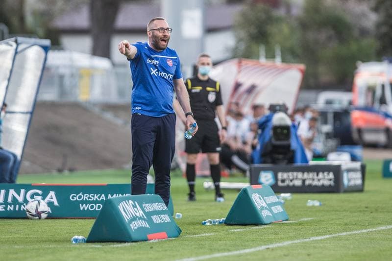 Football. PKO BP Ekstraklasa. Rakow Czestochowa - Piast Gliwice. 10.05.2021