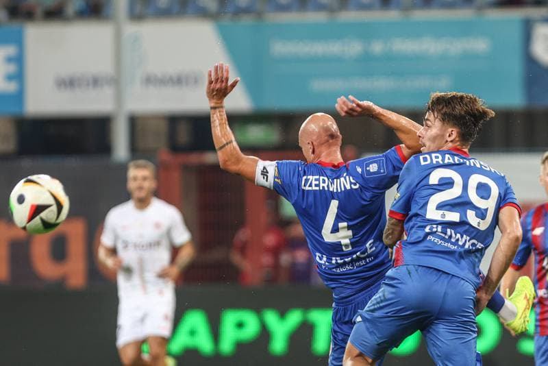 Football. PKO BP Ekstraklasa. Piast Gliwice - Zaglebie Lubin. 24.08.2024